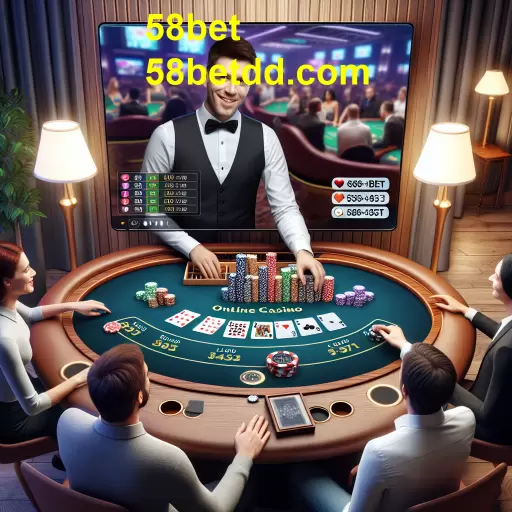 Experiência Imersiva na Categoria 'Ao Vivo' do 58bet